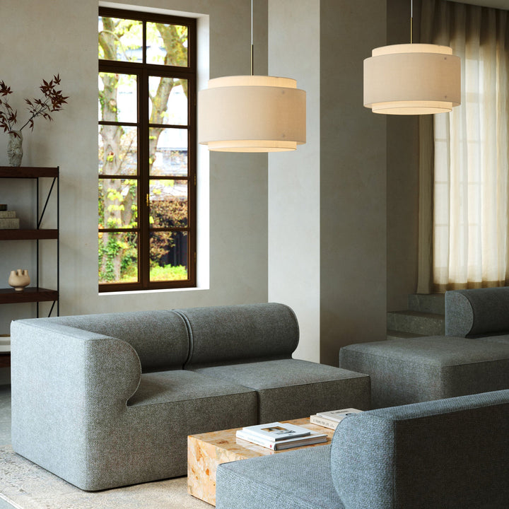 Lampadario Takai, Beige