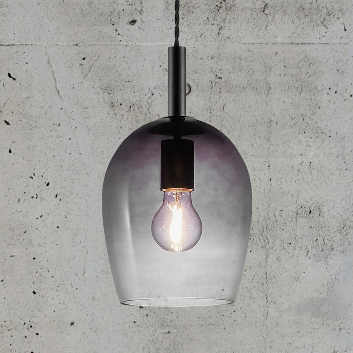 Lampada a sospensione in vetro Uma 18