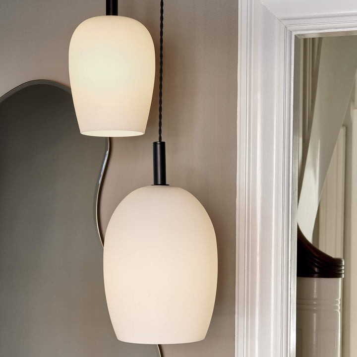 Lampada a sospensione in vetro Uma 18