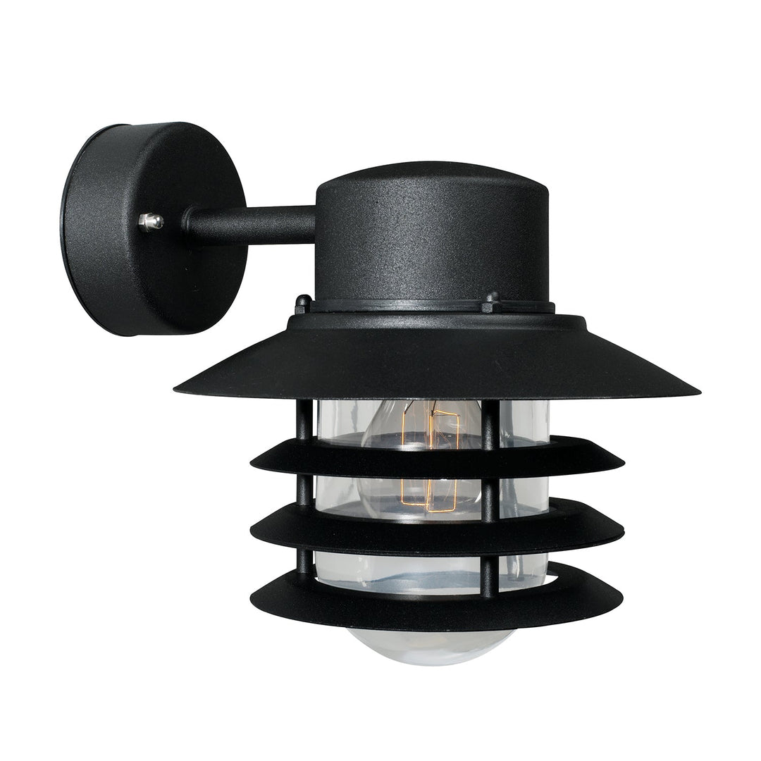 Luce da parete Vejers, Nera