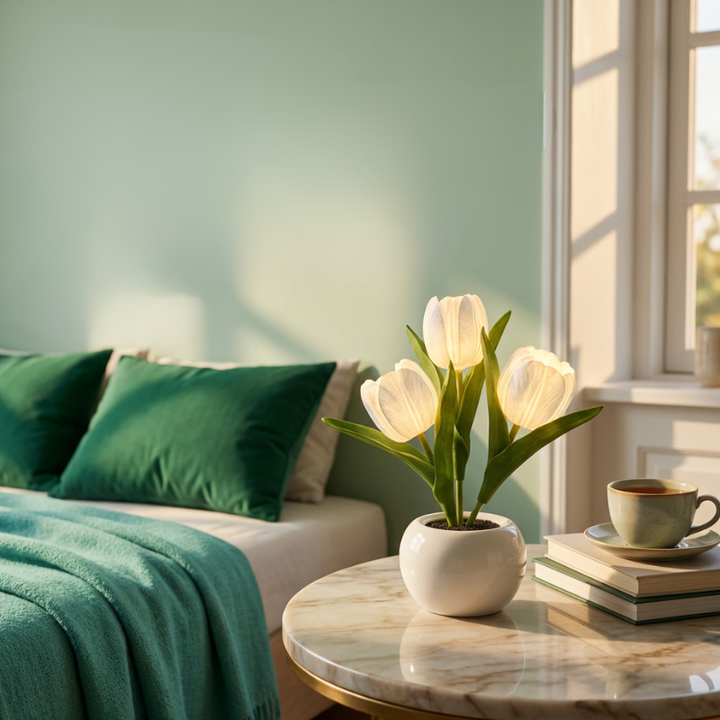 FloraLume™ – Lampada Notturna LED Tulipano Romantico