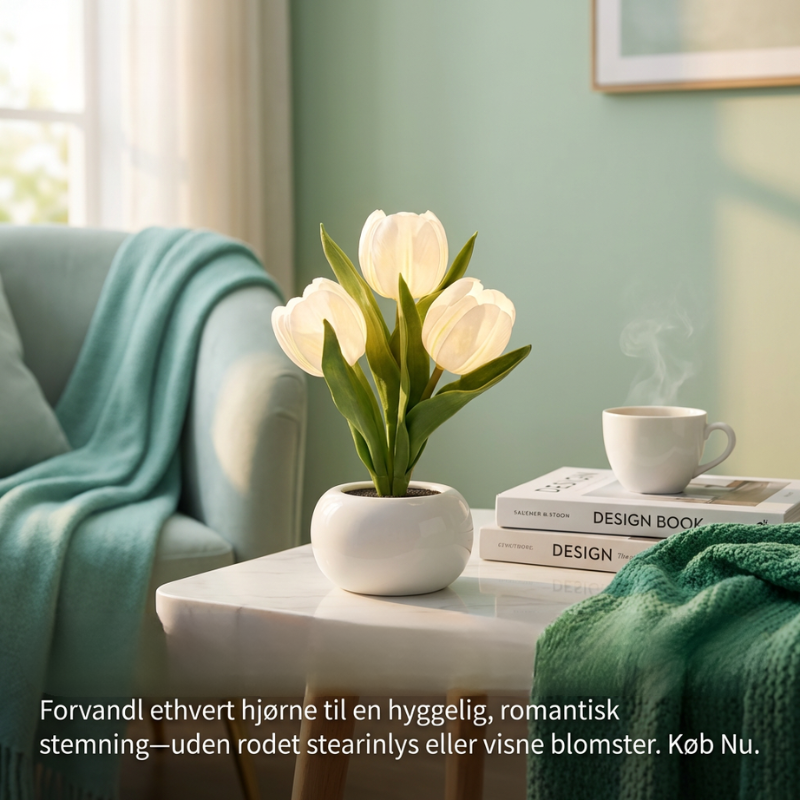 FloralLume™ – Lampada Notturna LED Tulipano Romantico