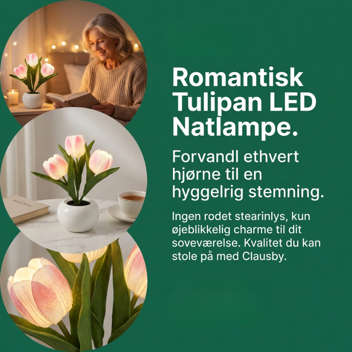 FloralLume™ – Lampada Notturna LED Tulipano Romantico