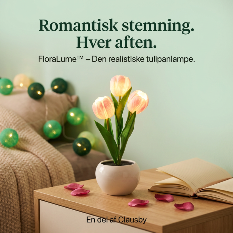 FloraLume™ – Lampada Notturna LED Tulipano Romantico