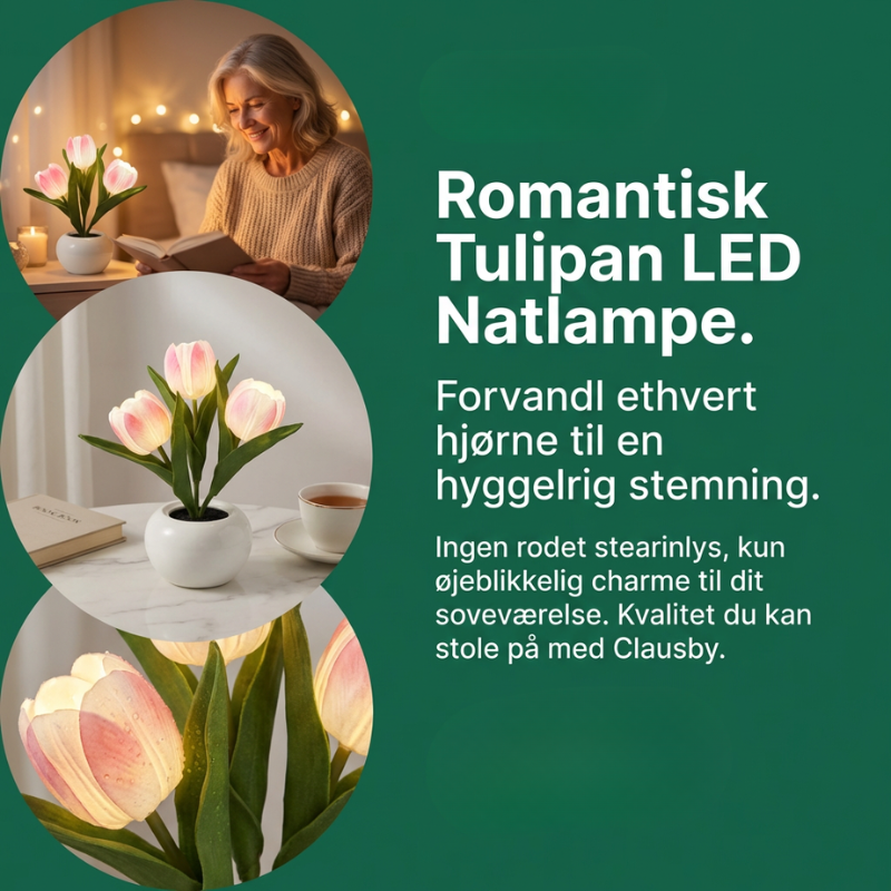 FloralLume™ – Lampada da Notte LED Tulipano Romantico