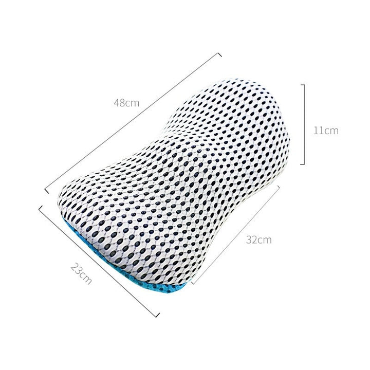 Cuscino Lombare CoreComfort – Cuscino per la Schiena in Schiuma Viscoelastica Ortopedica per una Postura Sana