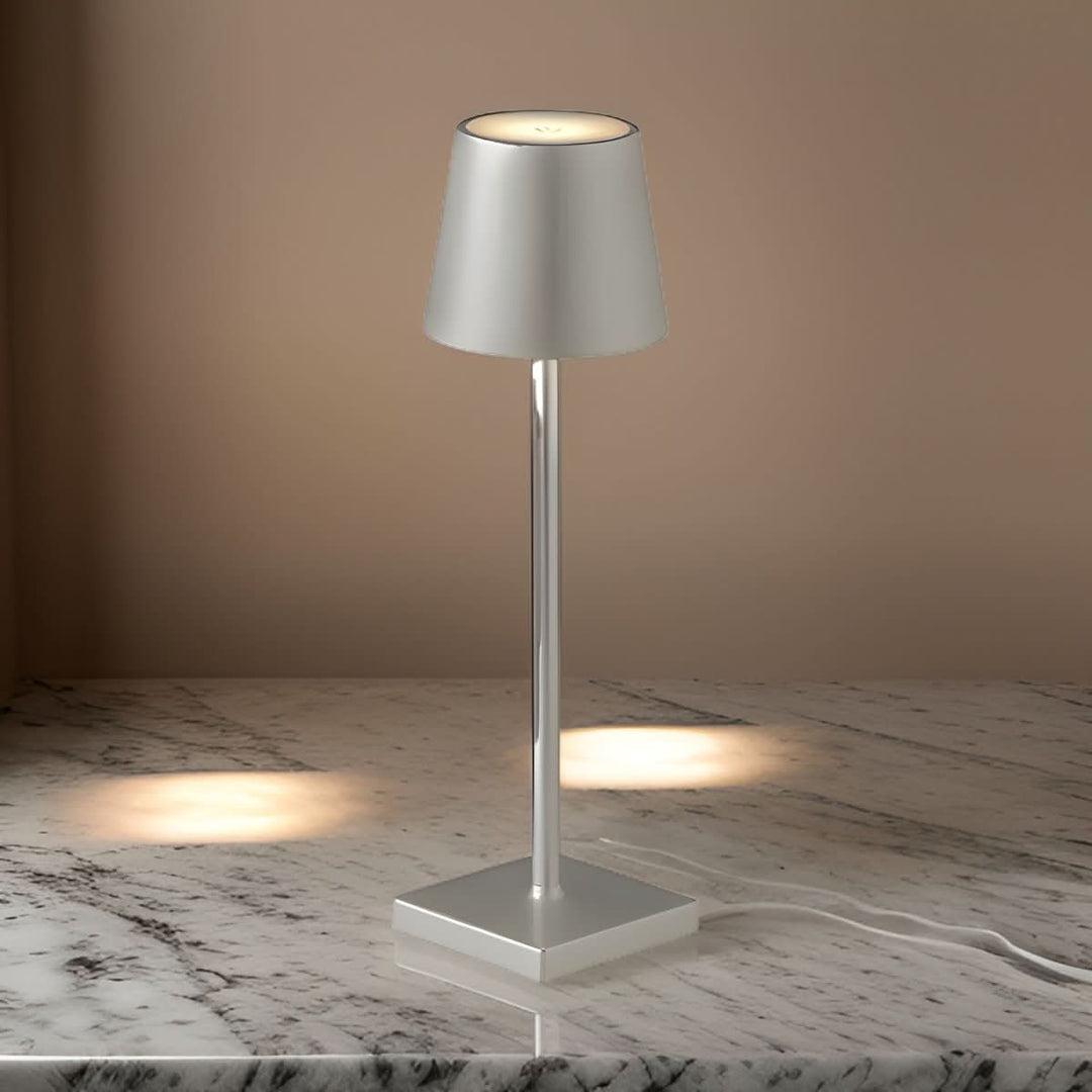 RAYLOOM – Lampada da Tavolo LED Ricaricabile Senza Fili per Illuminazione Flessibile