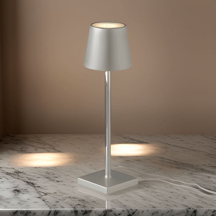 RAYLOOM – Lampada da Tavolo LED Ricaricabile Senza Fili per Illuminazione Flessibile