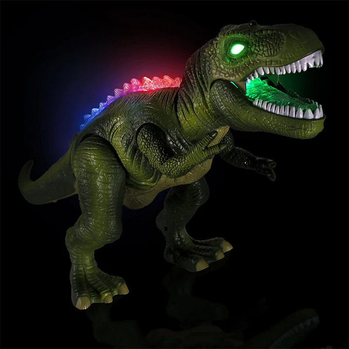 Giocattolo T Rex Dinosaurio Radiocomandato con Luce LED, Camminante e Ruggente per Bambini, Regalo Autunno 2025