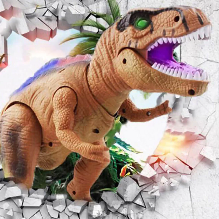 Giocattolo T Rex Dinosaurio Radiocomandato con Luce LED, Camminante e Ruggente per Bambini, Regalo Autunno 2025
