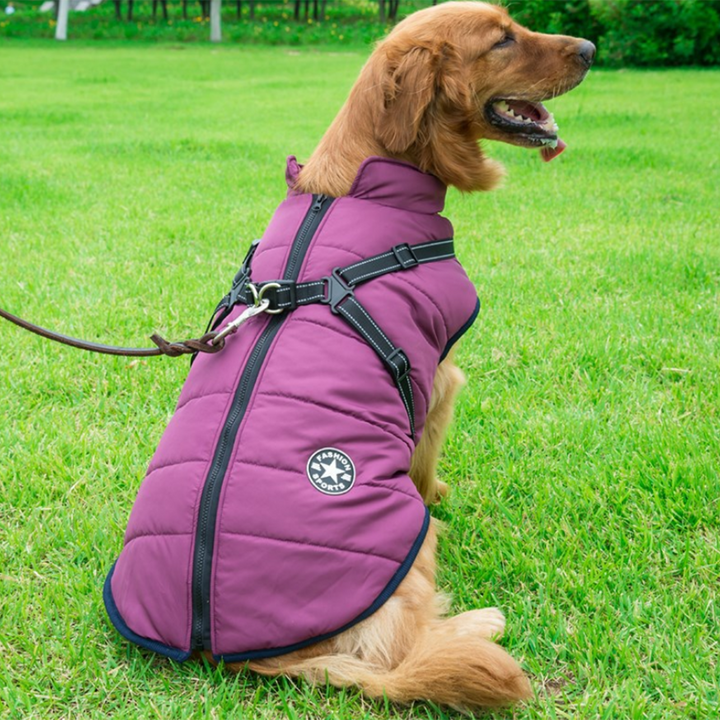 BlizzardKnacker™ Giacca invernale impermeabile con imbracatura da arrampicata integrata