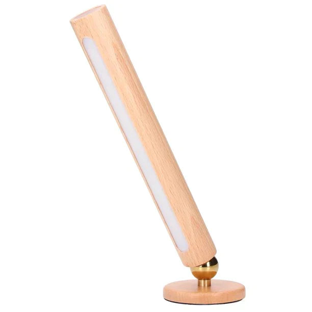 SpinStrahl™ Lampada Rotativa in Legno