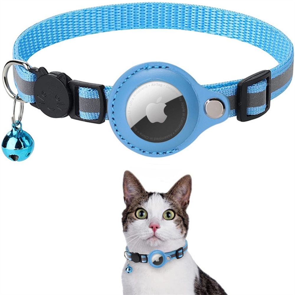 Collare GPS per Gatti con Design Riflettente
