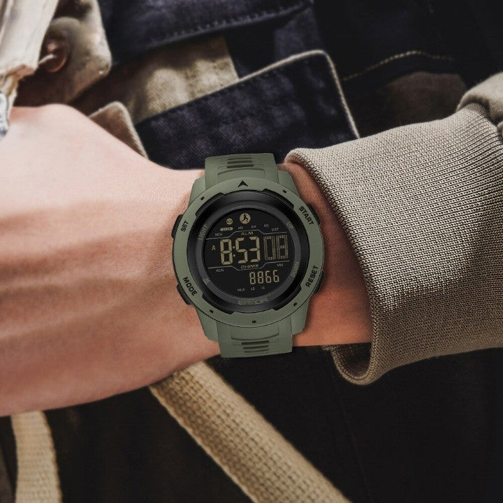 Orologio Digitale Militare Pedometrico Impermeabile