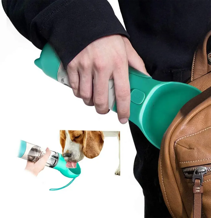 HaustierSipper™ Bottiglia Portatile 3-in-1 per Cani