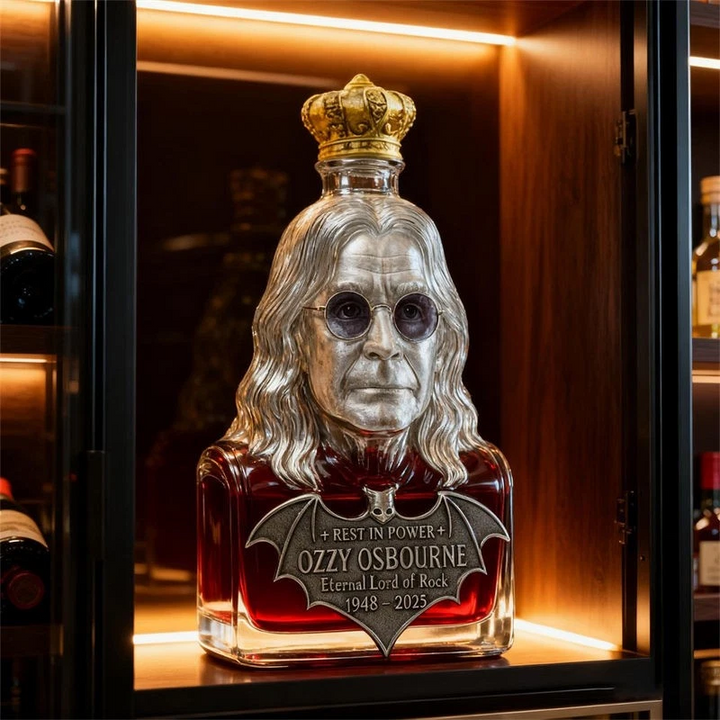 MetalIcon™ – Edizione Limitata Decanter Omaggio a Ozzy Osbourne