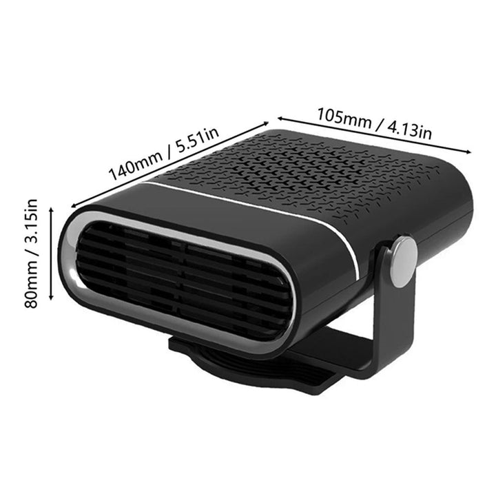 Riscaldatore Portatile per Auto Riscaldamento Veloce 30s Calore Compatto Comfort