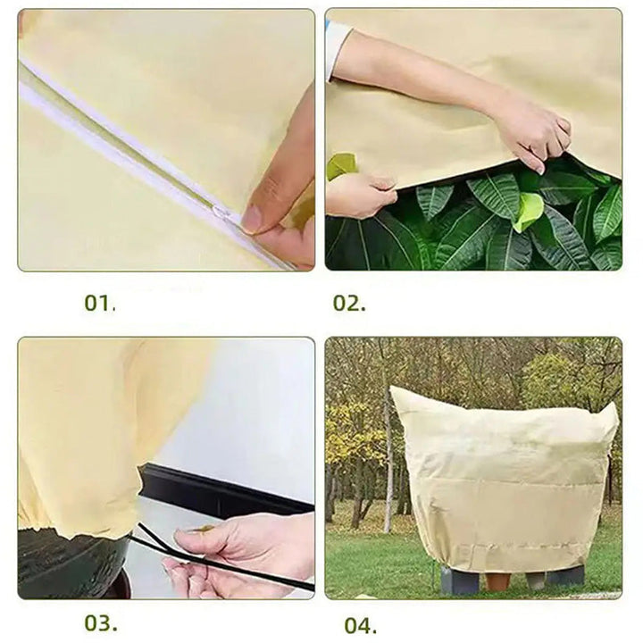 GrowShield™ – Protection ultime pour les plantes en hiver