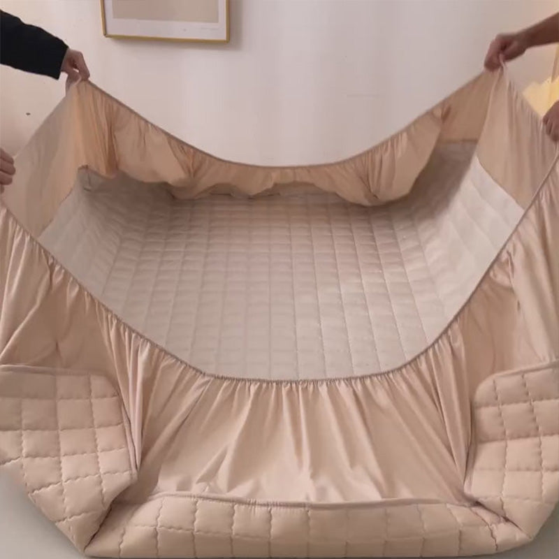 SleepTide™ – Coprimaterasso Imbottito Impermeabile 360°