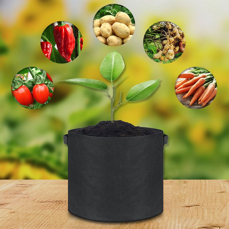 EcoSprout™ – Sacs de Plantes Réutilisables en Géotextile
