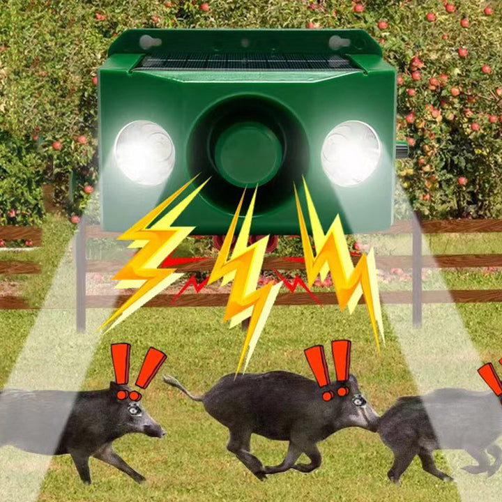 VildVagt™ – Répulsif solaire pour animaux avec alarme