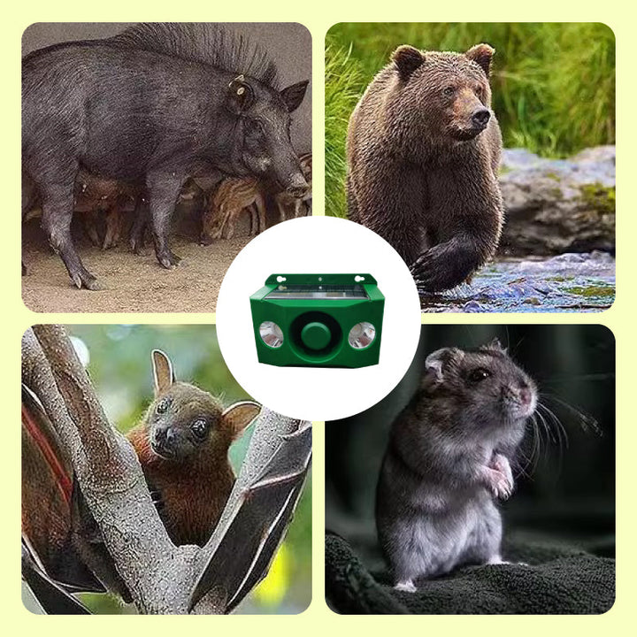 VildVagt™ – Répulsif solaire pour animaux avec alarme