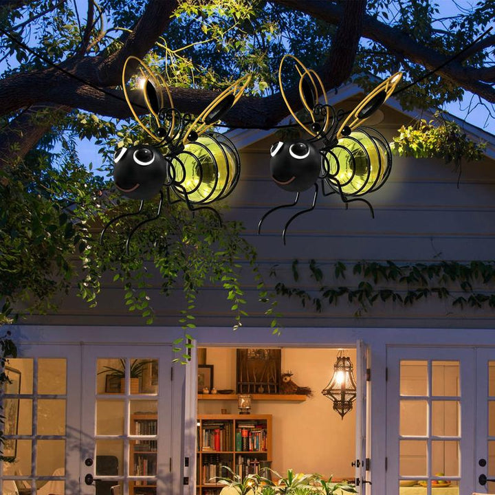 LysBee™ – Lampe suspendue alimentée par énergie solaire pour le jardin