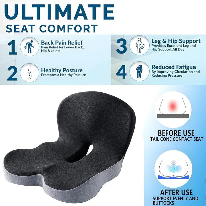 RelaxSeat™ Cuscino di Supporto Rilassato