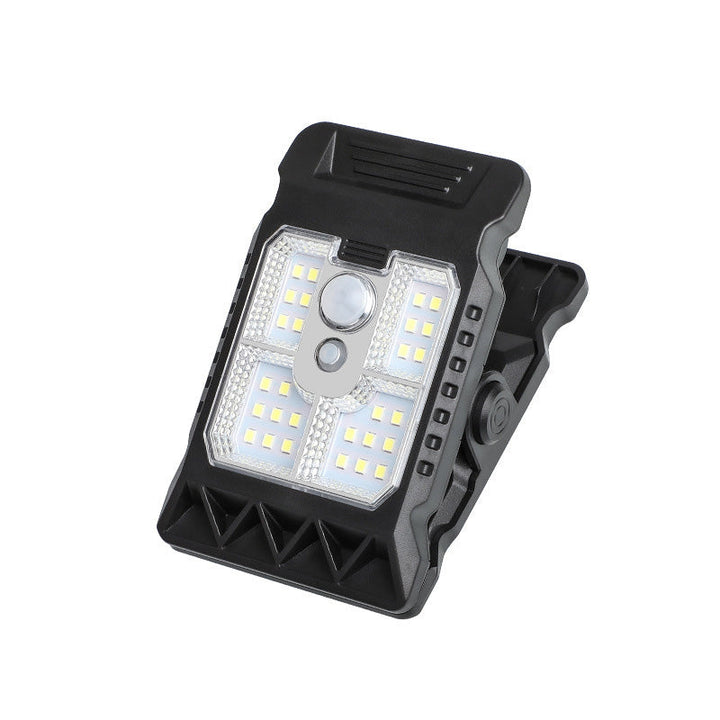 LumiClip™ – Lampe à Clip Solaire avec Capteur de Mouvement