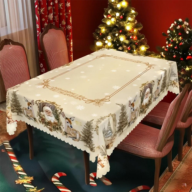 HollyDrape™ – Tovaglia di Natale Premium per la Tavola