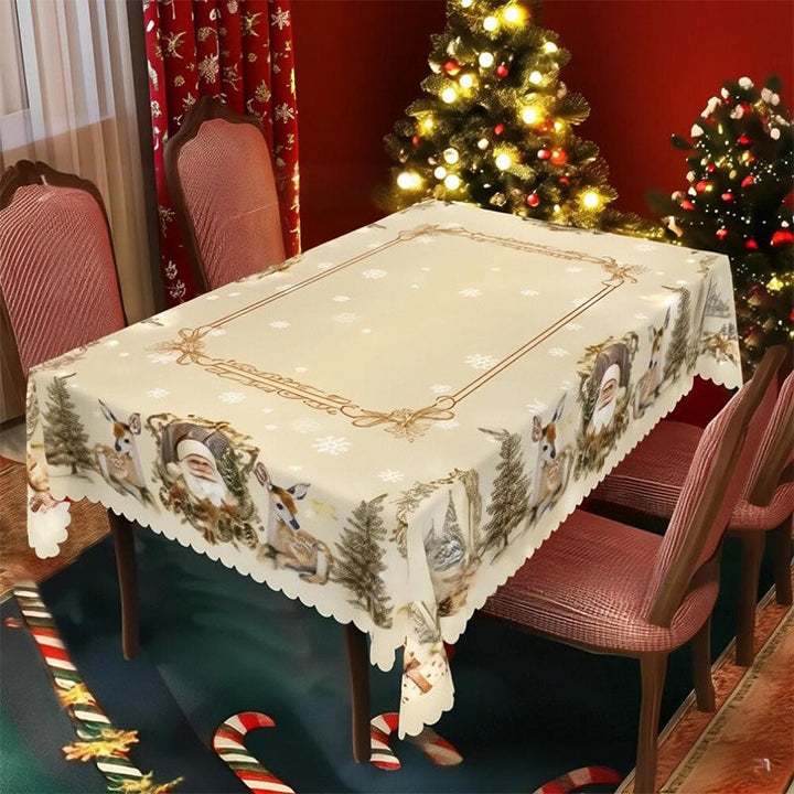HollyDrape™ – Tovaglia di Natale Premium per la Tavola