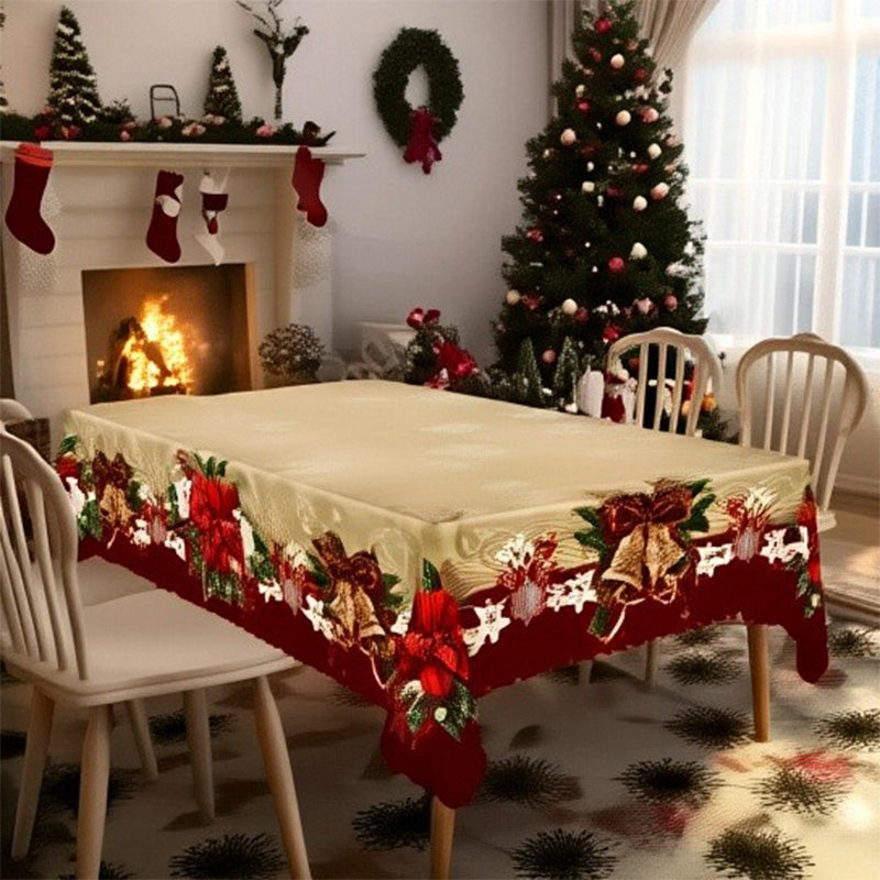 HollyDrape™ – Tovaglia di Natale Premium per la Tavola