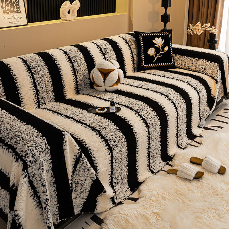 VelvaNest™ – Copertura per divano antiscivolo in velluto premium