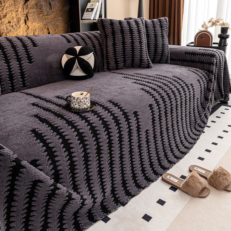 VelvaNest™ – Copertura per divano antiscivolo in velluto premium