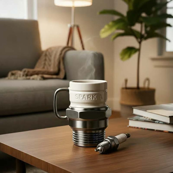 SparkSip™ – Tazza ispirata alle candele di accensione