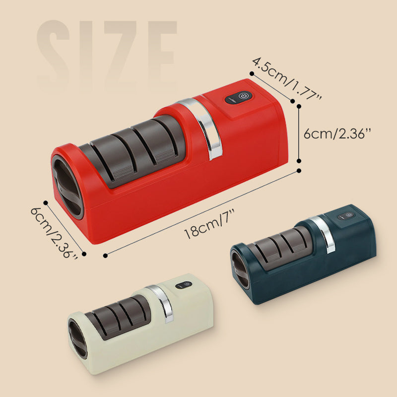 ChefSharp™ – Temperamatite Elettrico Automatico Portatile