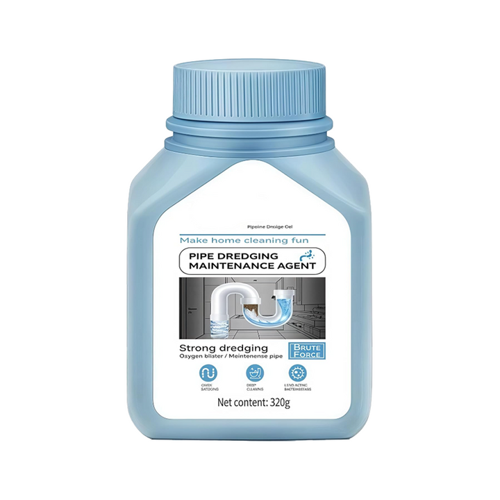 FlowFix™ – Polvere Potente per la Rimozione di Ostruzioni in Scarichi e Tubazioni