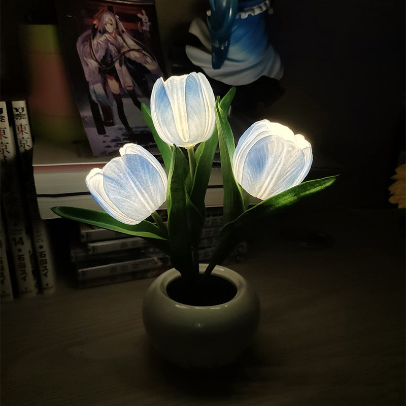 FloraLume™ – Lampada Notturna LED Tulipano Romantico