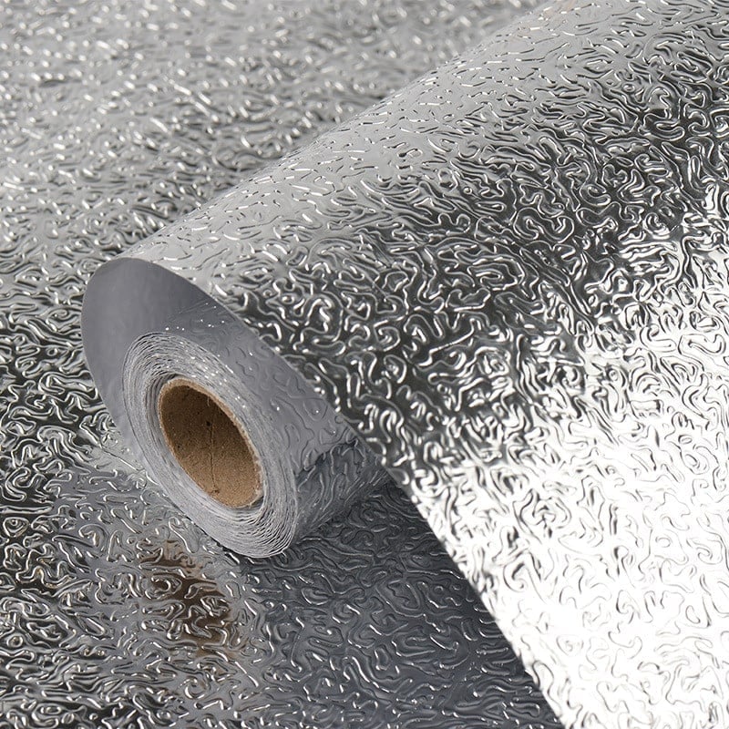 ShieldFoil™ – Foglio di Alluminio Adesivo Resistente ai Grassi per la Cucina