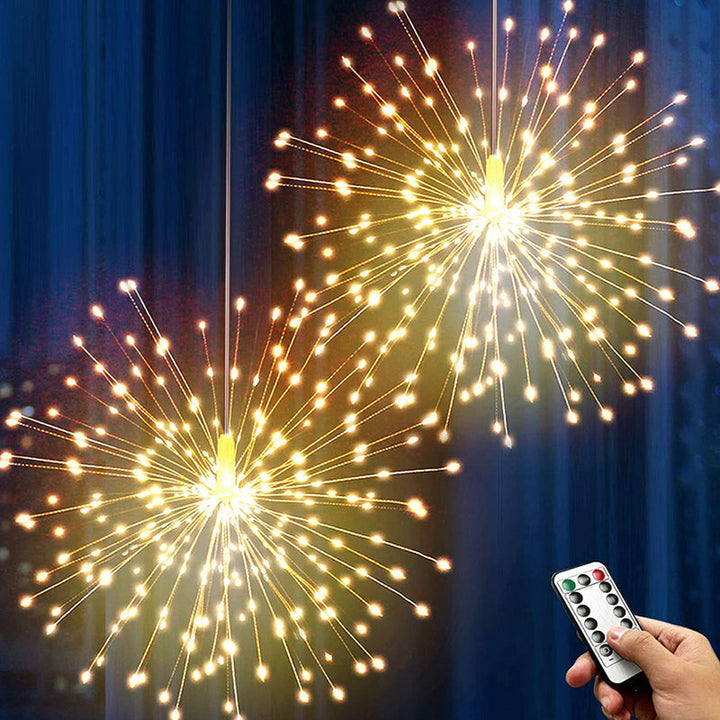 StarBurst™ – Lumières LED Décoratives Alimentées par Énergie Solaire