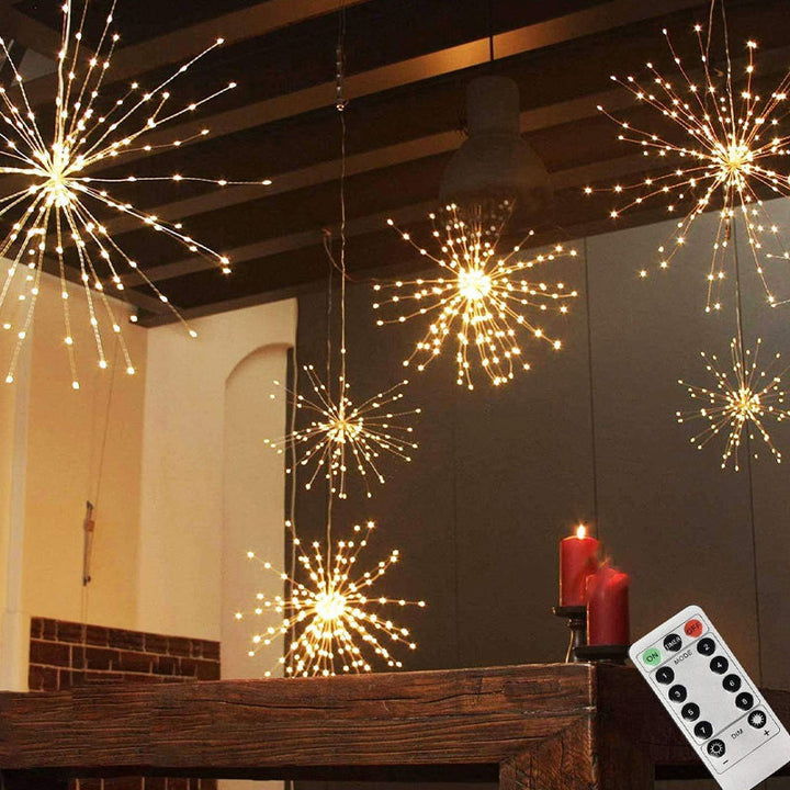 StarBurst™ – Lumières LED Décoratives Alimentées par Énergie Solaire
