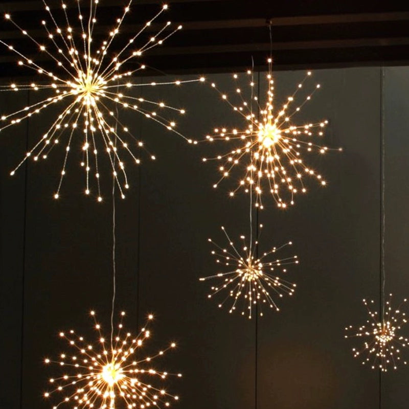 StarBurst™ – Lumières LED Décoratives Alimentées par Énergie Solaire