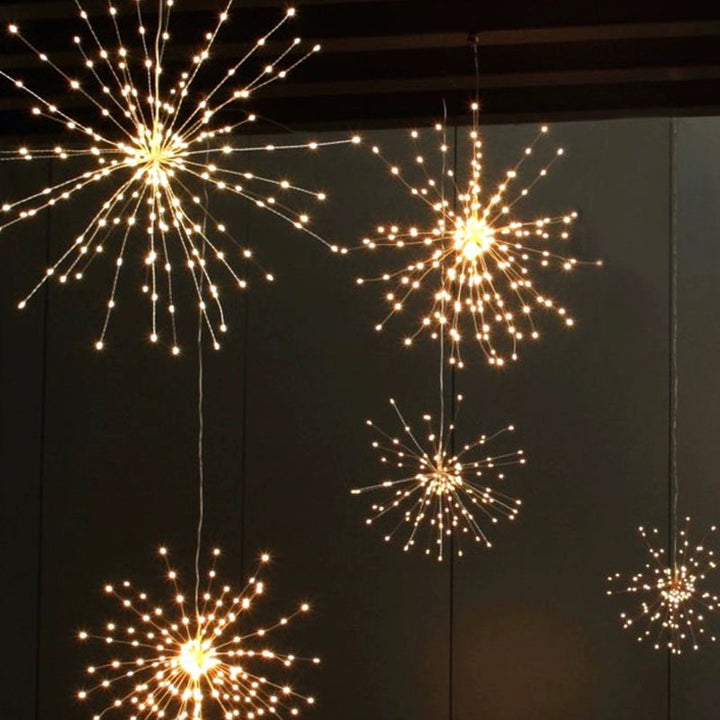 StarBurst™ – Lumières LED Décoratives Alimentées par Énergie Solaire