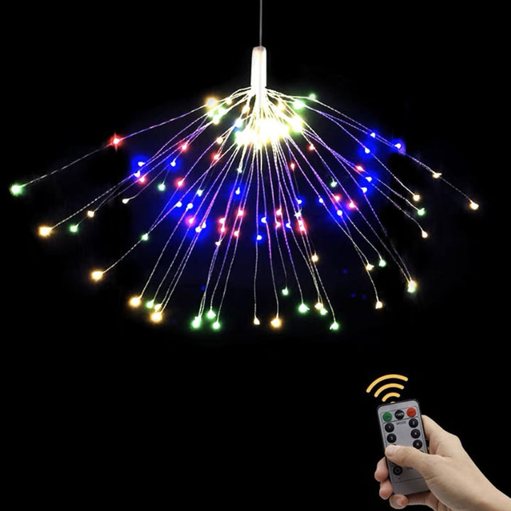 StarBurst™ – Lumières LED Décoratives Alimentées par Énergie Solaire