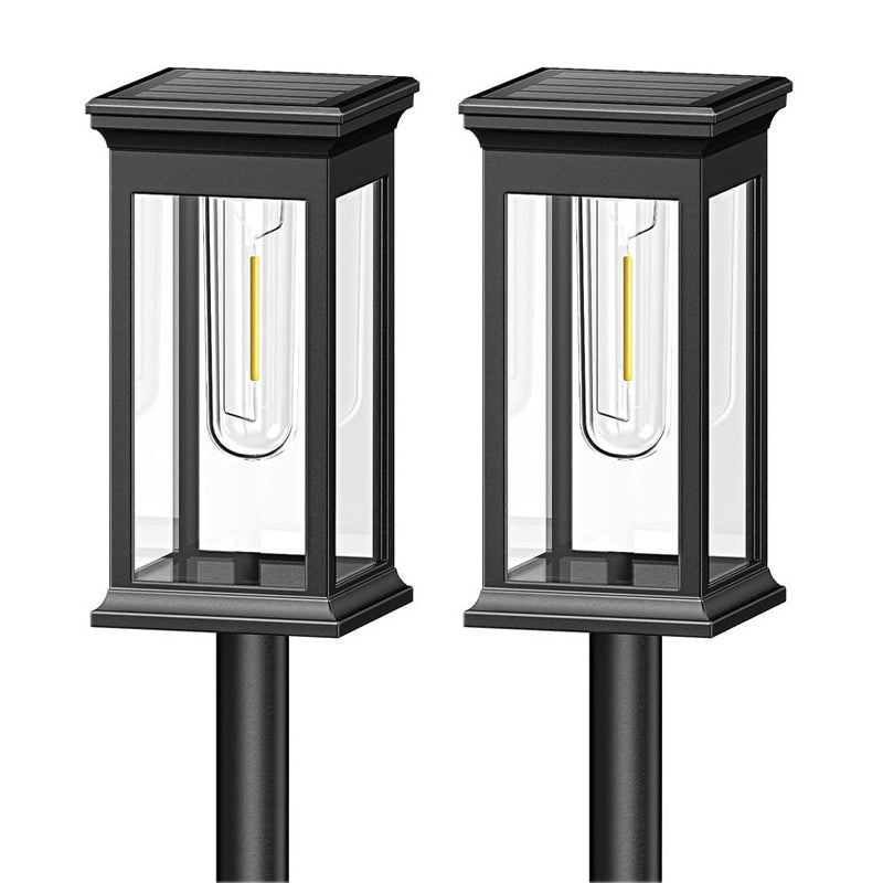 SolaraGlow™ – Lampes solaires rétro pour le chemin du jardin
