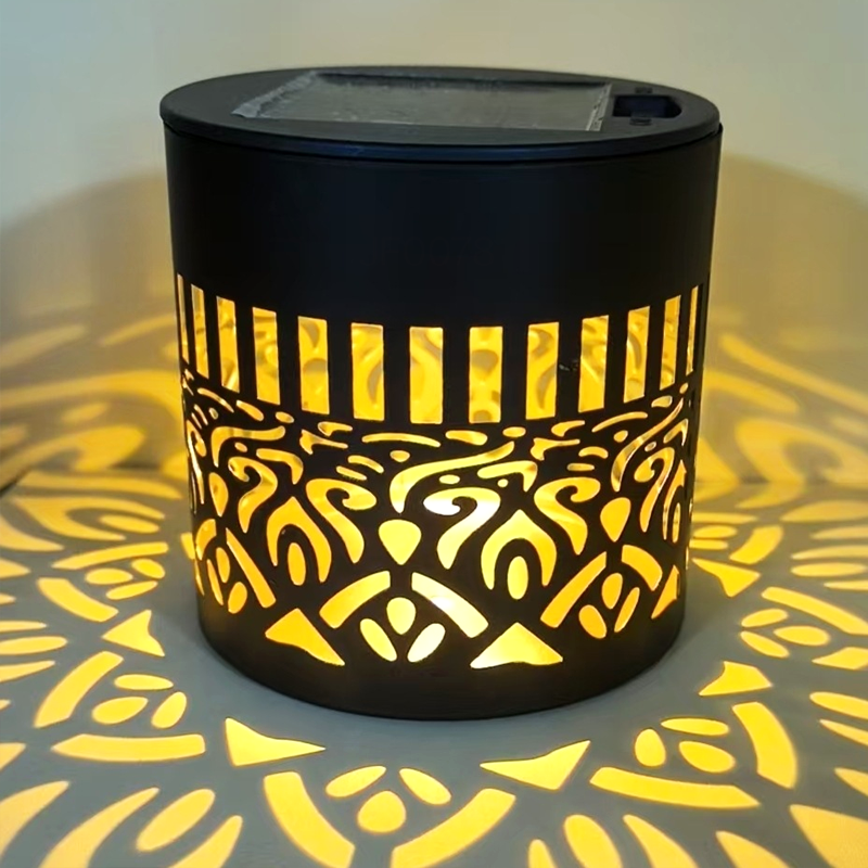 AuraGlow™ – Lampe de Projection Mandala Solaire