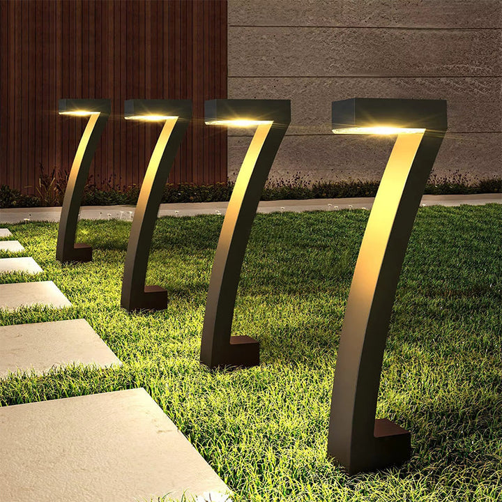 ZenPath™ – Éclairage Solaire Moderne pour Chemins et Jardins