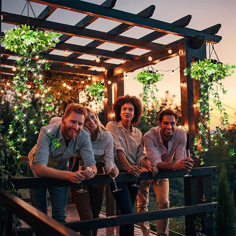 EverGlow™ – Lampes solaires suspendues pour fleurs et plantes
