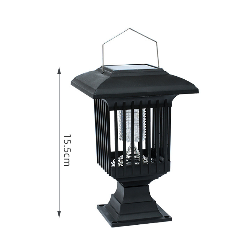 BuzzLight™ – 2-en-1 Lampe de Jardin Solaire et Tueur de Moustiques
