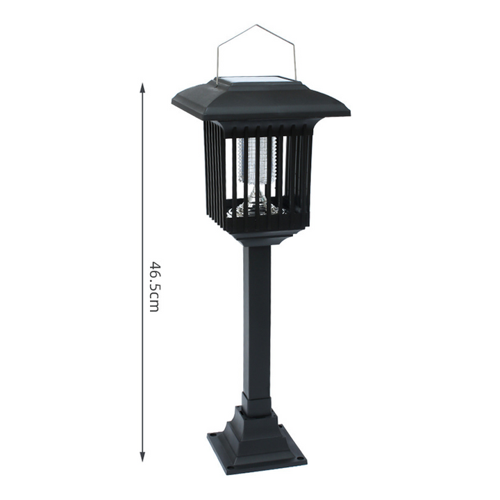 BuzzLight™ – 2-en-1 Lampe de Jardin Solaire et Tueur de Moustiques